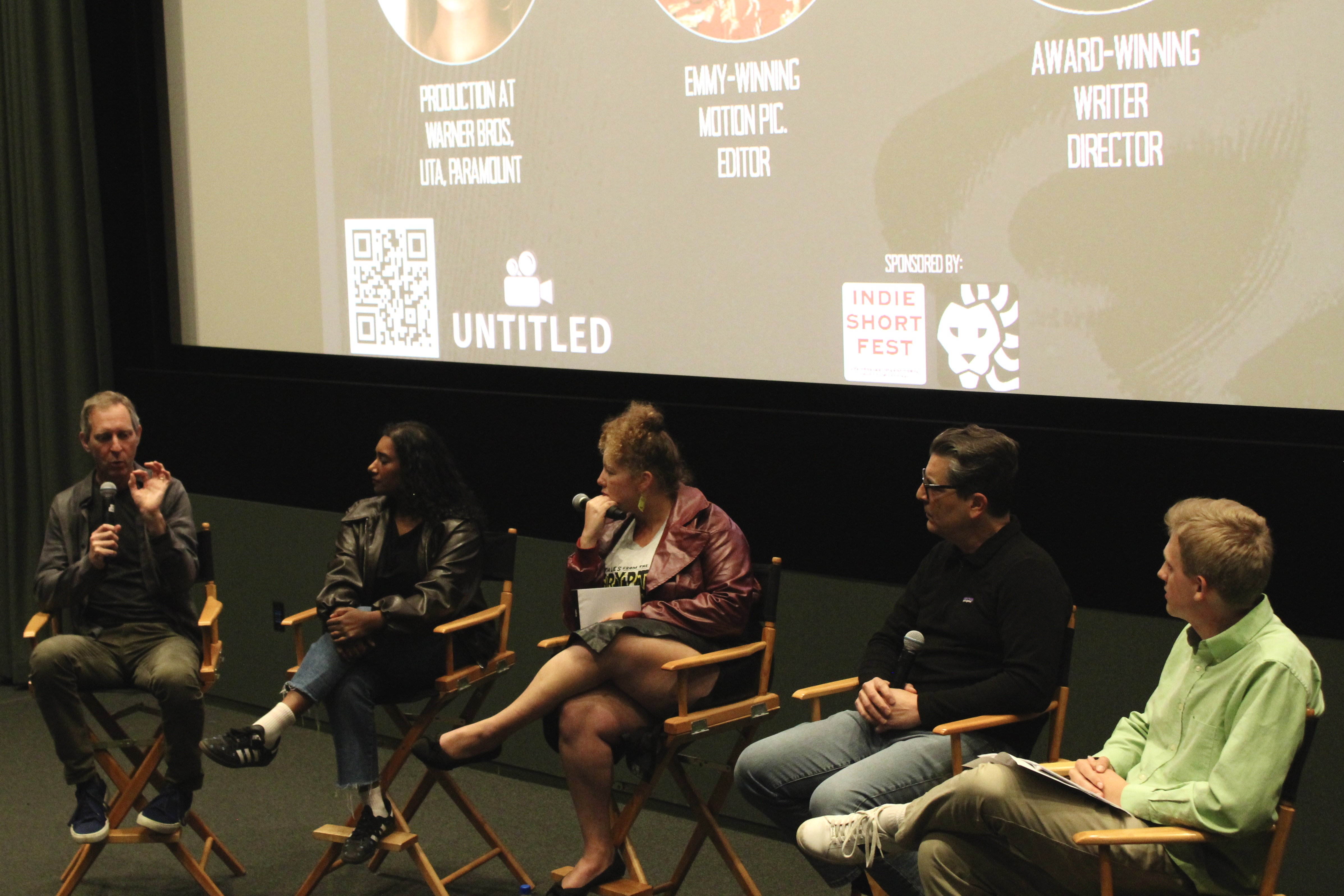 LMU Horror Short Film Competition — industry panel discussion