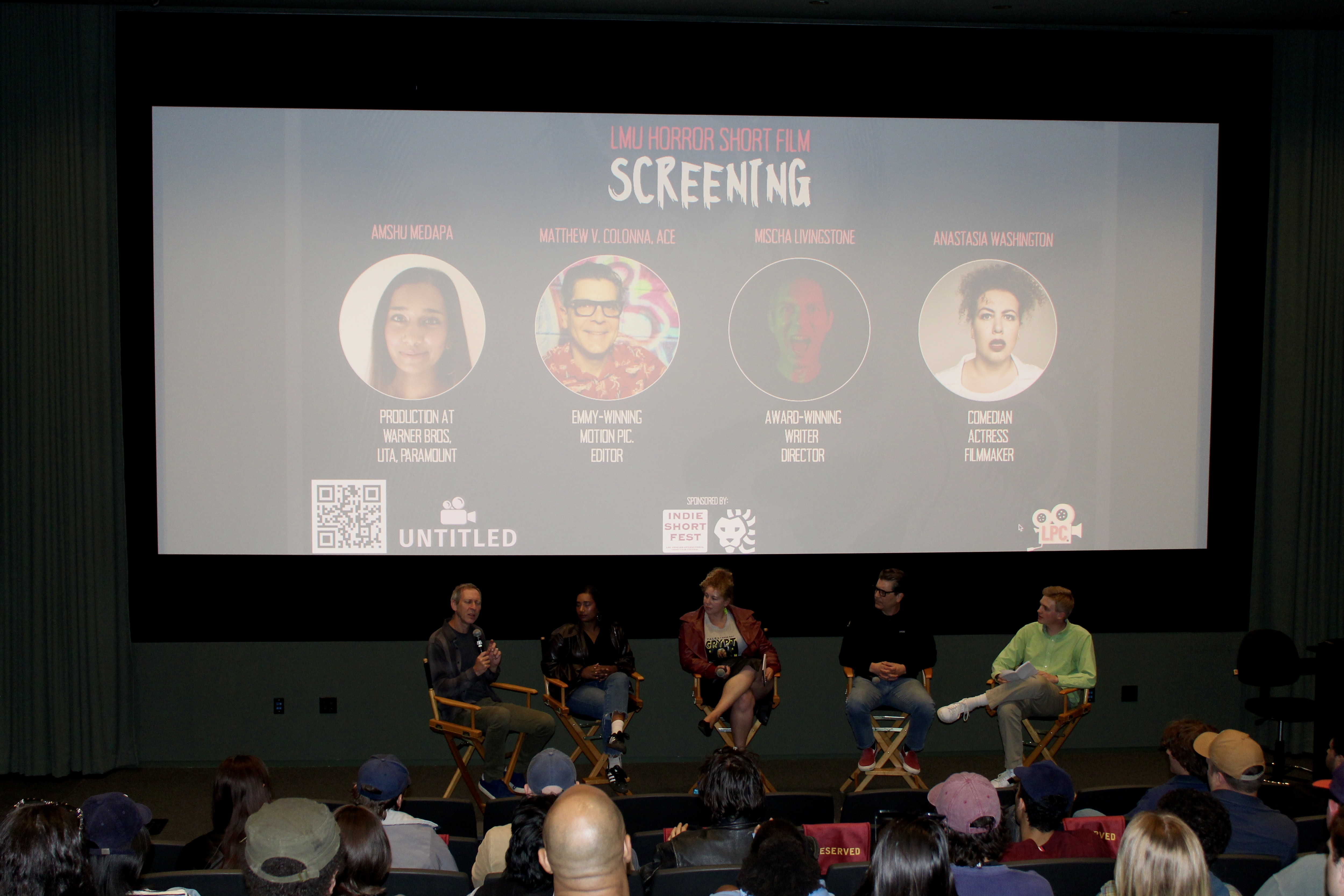 LMU Horror Short Film Competition — screening night